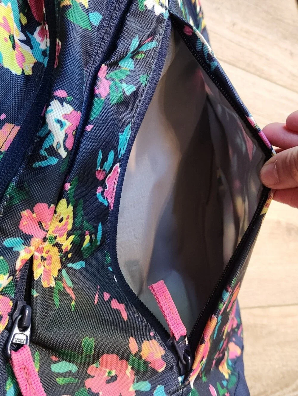 Floral Navy Women's Backpack